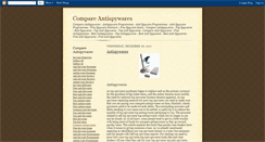 Desktop Screenshot of compareantispywaresonline.blogspot.com