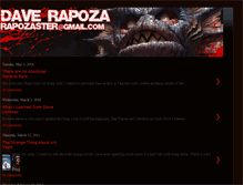 Tablet Screenshot of daverapoza.blogspot.com