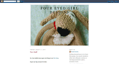 Desktop Screenshot of foureyedgirldesigns.blogspot.com
