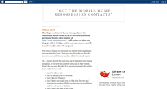 Desktop Screenshot of mobilehomerepoinfo.blogspot.com