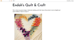 Desktop Screenshot of mystoriesofquilting.blogspot.com