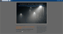 Desktop Screenshot of darknessbefore.blogspot.com