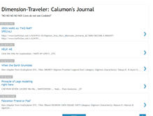 Tablet Screenshot of dimensiontravelercalsjournal.blogspot.com
