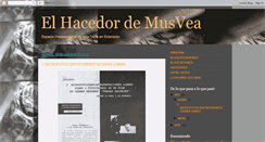 Desktop Screenshot of elhacedordemusvea.blogspot.com