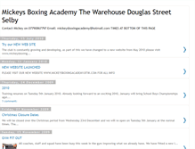 Tablet Screenshot of mickeysboxingacademy.blogspot.com