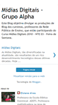 Mobile Screenshot of midiasdigitais-grupoalpha.blogspot.com