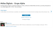 Tablet Screenshot of midiasdigitais-grupoalpha.blogspot.com