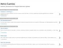 Tablet Screenshot of metro-cuentos-old.blogspot.com