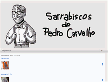 Tablet Screenshot of pedrocarvalho-arteblog.blogspot.com