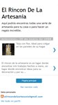 Mobile Screenshot of elrincondelaartesania.blogspot.com