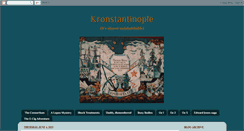 Desktop Screenshot of kronstantinople.blogspot.com