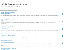 Tablet Screenshot of notsoindependentnews.blogspot.com