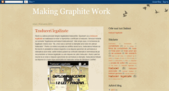 Desktop Screenshot of graphiteworks.blogspot.com