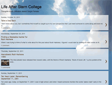 Tablet Screenshot of lifeaftersterncollege.blogspot.com