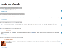 Tablet Screenshot of garotacomplexada.blogspot.com