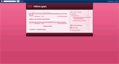 Desktop Screenshot of mis-videos-gays.blogspot.com