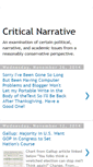 Mobile Screenshot of criticalnarrative.blogspot.com
