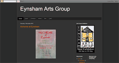 Desktop Screenshot of eynshamartsgroup.blogspot.com