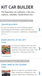 Mobile Screenshot of kitcarbuilder.blogspot.com