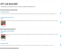 Tablet Screenshot of kitcarbuilder.blogspot.com
