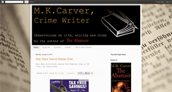 Desktop Screenshot of mkcarver.blogspot.com