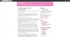 Desktop Screenshot of lilibadams.blogspot.com