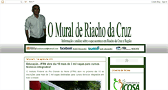 Desktop Screenshot of muralderiachodacruz.blogspot.com