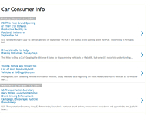 Tablet Screenshot of carconsumerinfo.blogspot.com