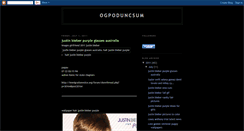 Desktop Screenshot of ogpoduncsum.blogspot.com