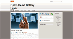 Desktop Screenshot of opalsgems.blogspot.com