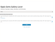 Tablet Screenshot of opalsgems.blogspot.com