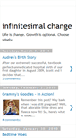 Mobile Screenshot of infinitesimalchange.blogspot.com