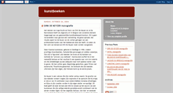 Desktop Screenshot of kunstboeken.blogspot.com