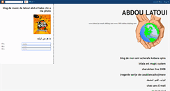 Desktop Screenshot of latoui.blogspot.com