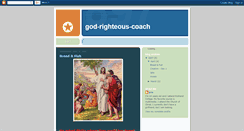 Desktop Screenshot of god-righteous-coach.blogspot.com