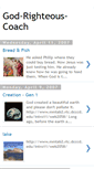 Mobile Screenshot of god-righteous-coach.blogspot.com