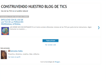 Tablet Screenshot of construyendobloggs.blogspot.com