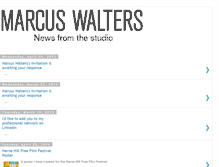 Tablet Screenshot of marcuswalters.blogspot.com