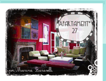 Tablet Screenshot of apartamento27.blogspot.com