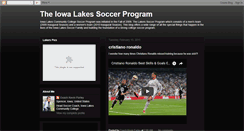 Desktop Screenshot of iowalakessoccer.blogspot.com