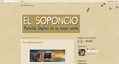 Desktop Screenshot of elsoponcio.blogspot.com