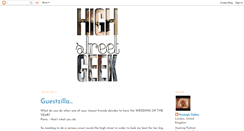 Desktop Screenshot of highstreetgeek.blogspot.com