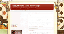 Desktop Screenshot of hansenbabyblog.blogspot.com