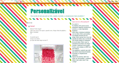 Desktop Screenshot of personalizavel.blogspot.com