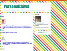 Tablet Screenshot of personalizavel.blogspot.com