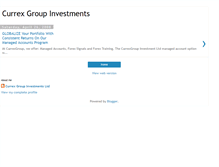 Tablet Screenshot of currexgroup.blogspot.com
