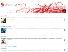 Tablet Screenshot of libreriaemausboletin.blogspot.com