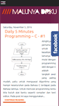 Mobile Screenshot of malunyadiriku.blogspot.com