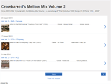 Tablet Screenshot of crowbarred-mm-vol-2.blogspot.com