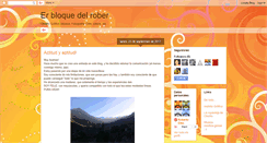 Desktop Screenshot of bloquederober.blogspot.com